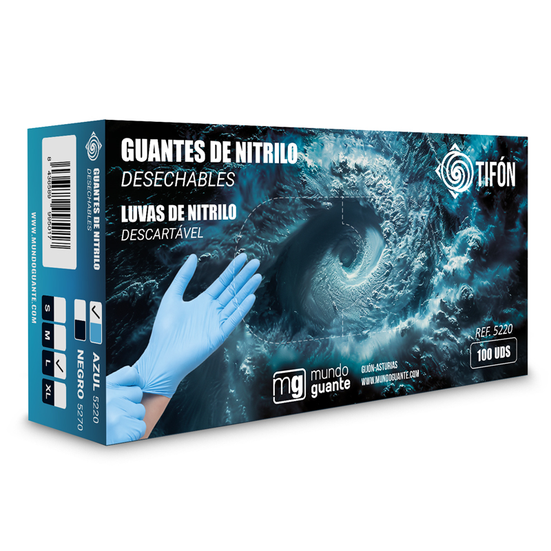 GUANTE TIFÓN AZUL - Imagen 2